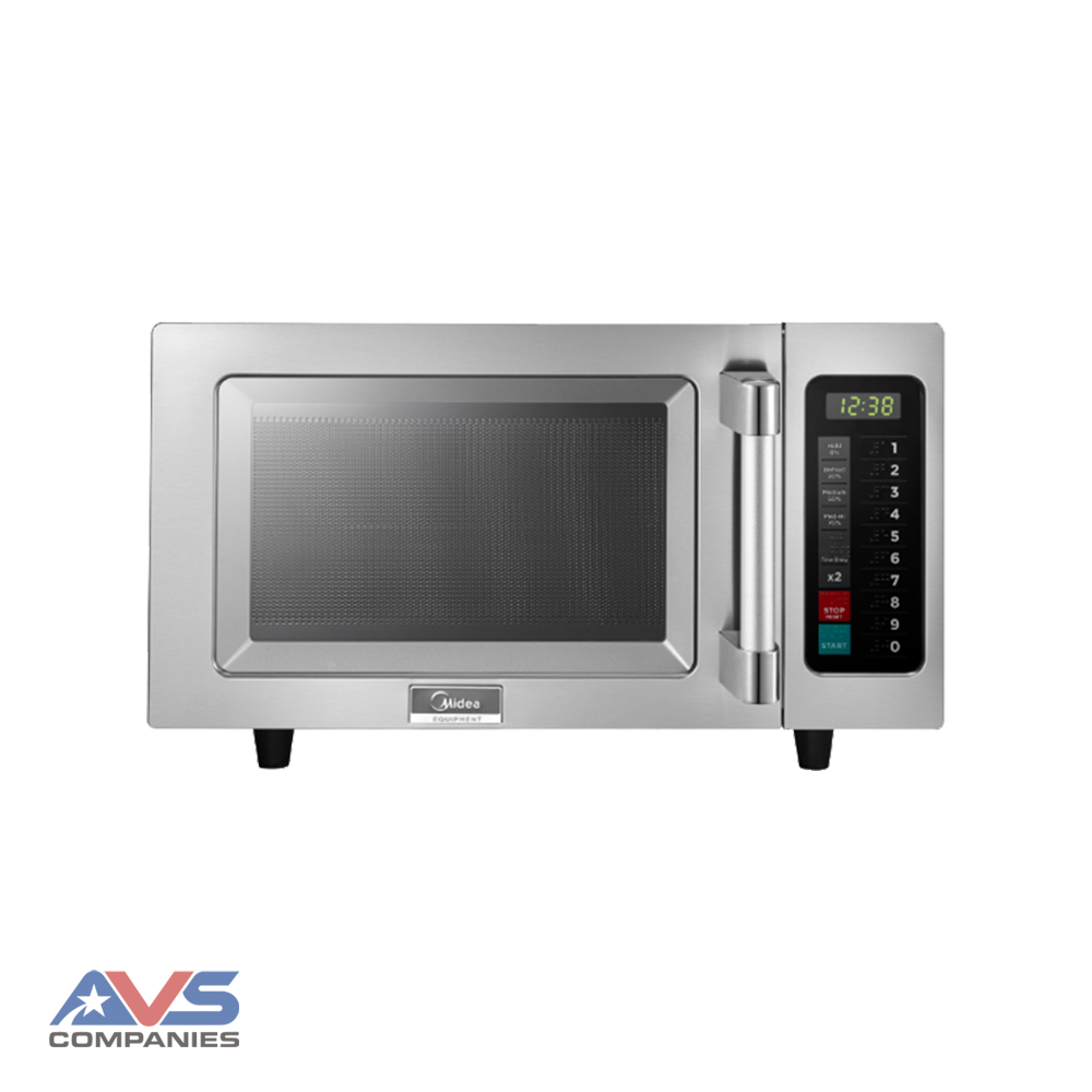 1000W Push Button Light-Duty Commercial Microwave